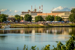 Picnic from across river reduced size