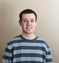 Young man smiling