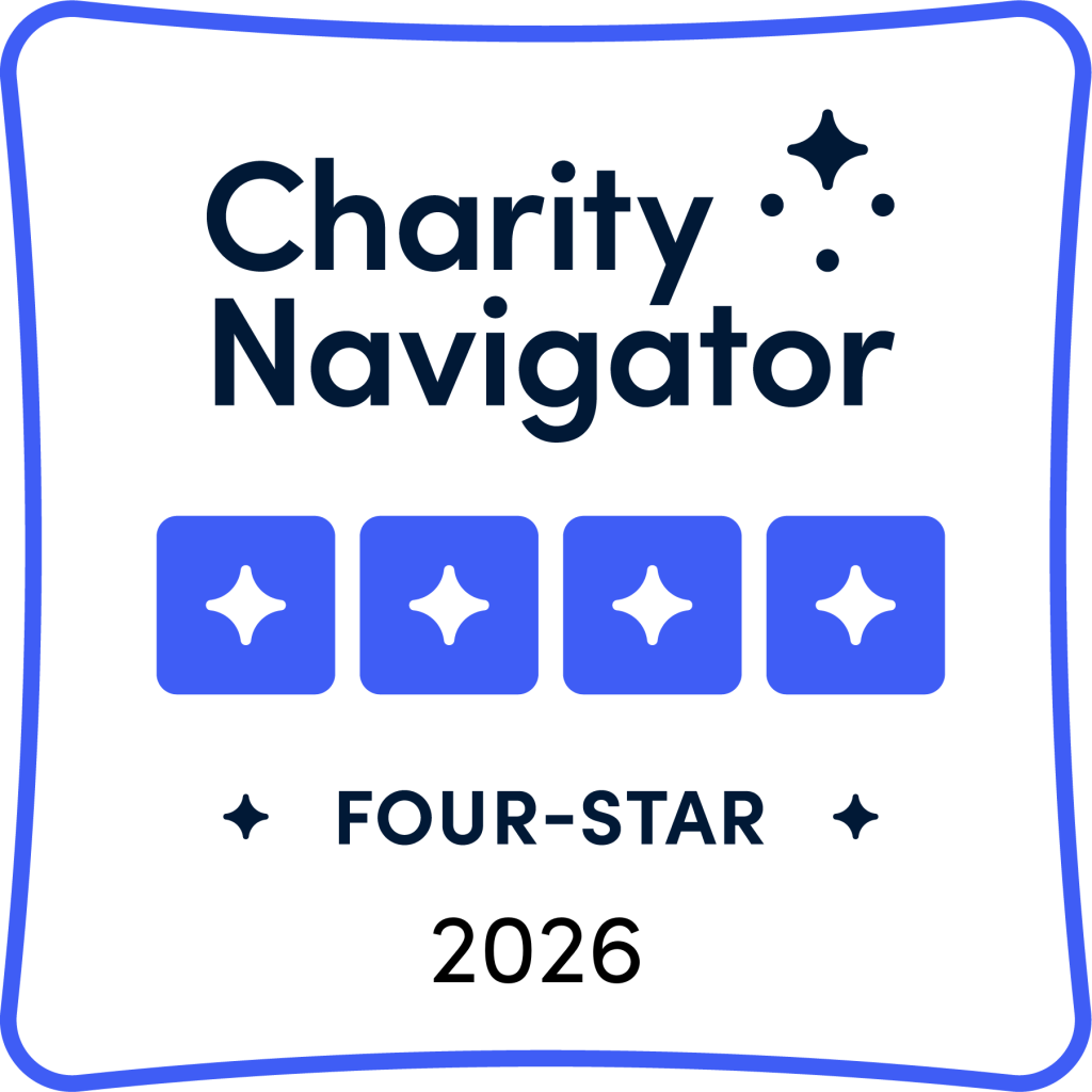 4 star Charity Navigator Badge