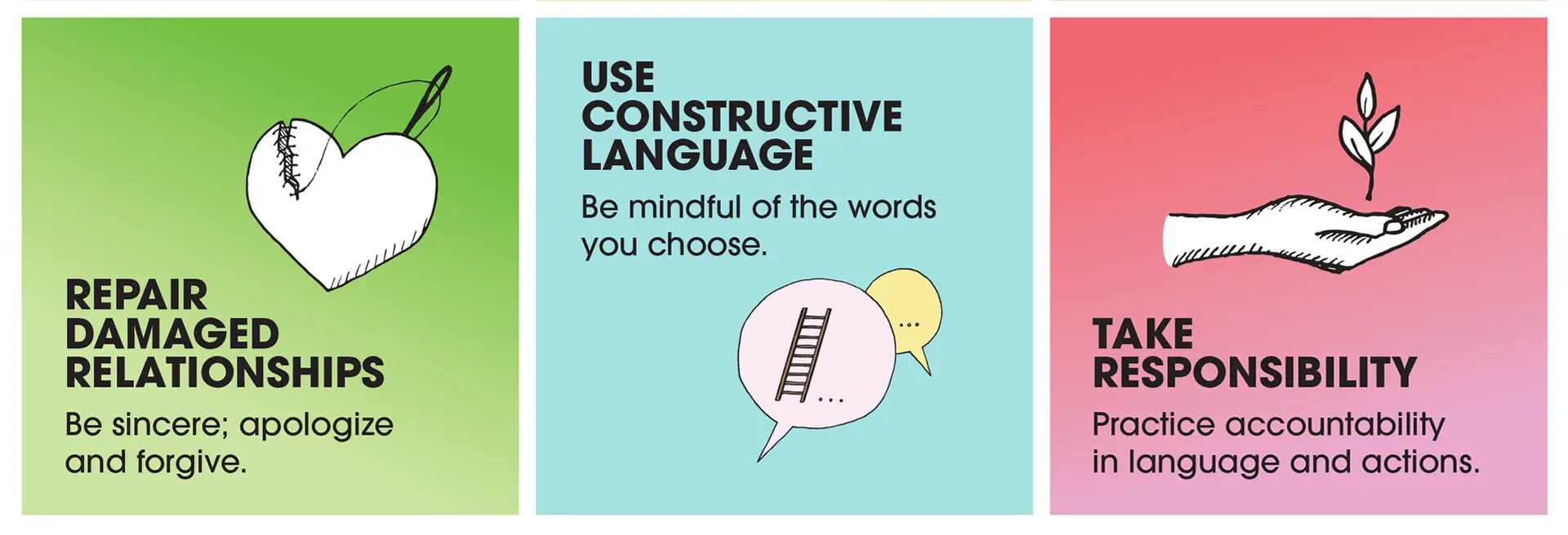 speak your peace poster clip